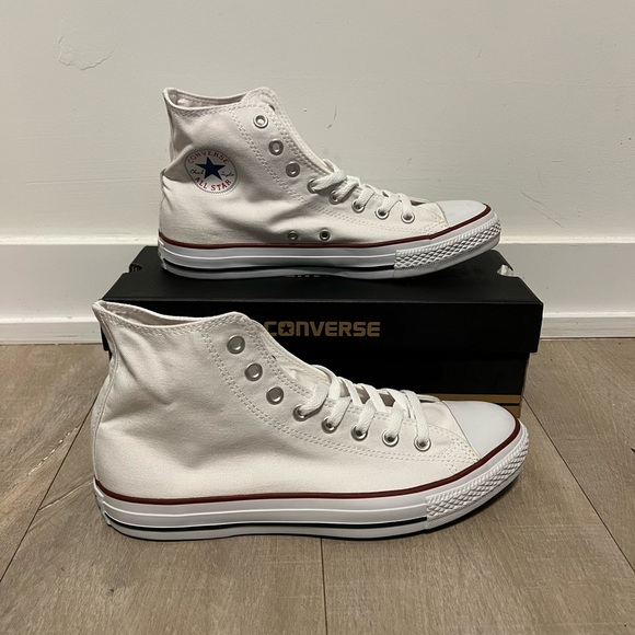 Converse Chuck Taylor All Star Hi Sneaker - White UNISEX - Picture 3 of 7